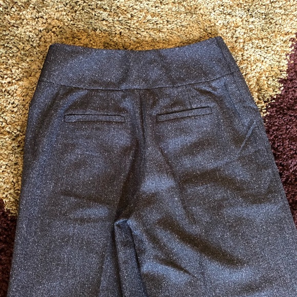 NWOT WHBM Speckled Black & White Wide Leg Trousers - Picture 8 of 8